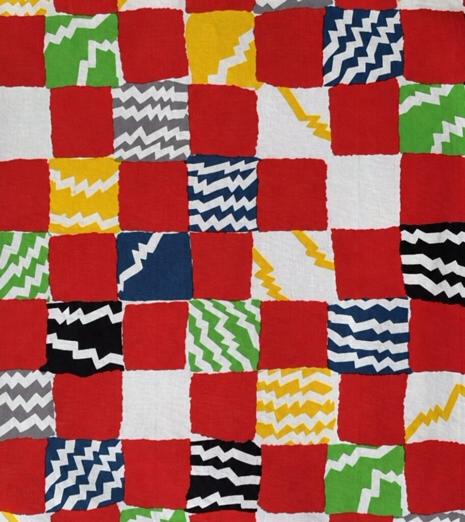 BY REQUEST - RED ZIGZAG CHECKS