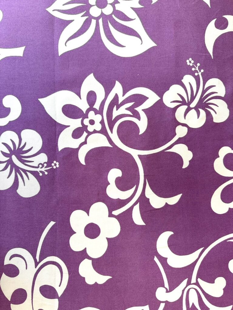 SPECIAL PIECE - E PURPLE HIBISCUS